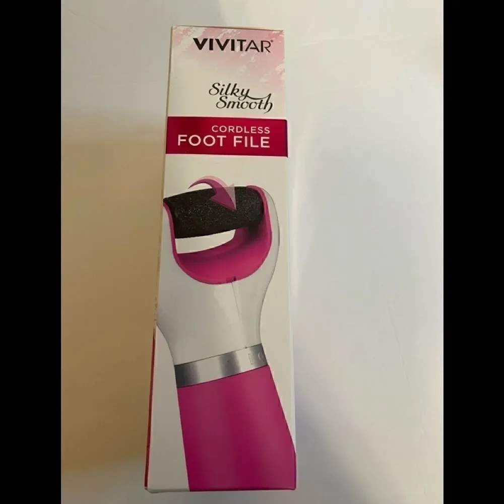 🛍Vivitar  Cordless Foot File, Buffer Head